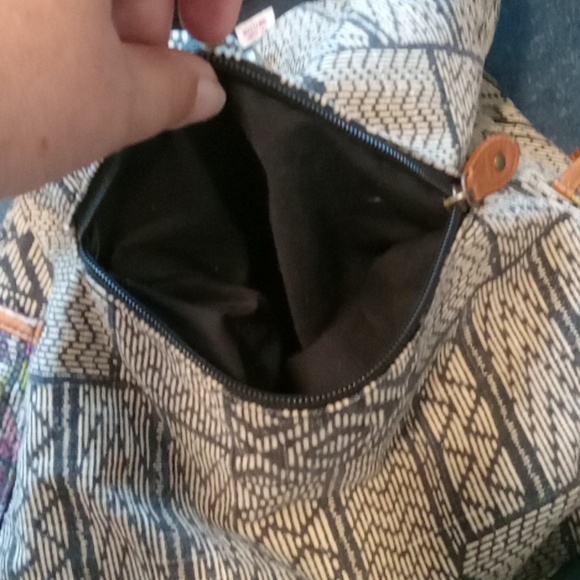 Canvas backpack purse - Picture 6 of 7